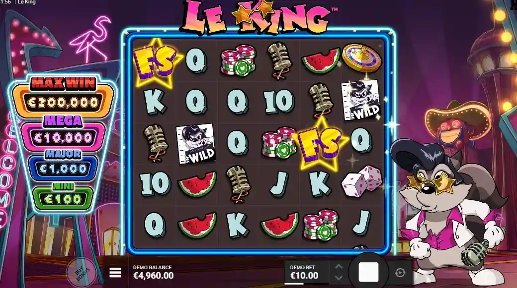 Le King Slot Yleiskatsaus ja Avaintiedot